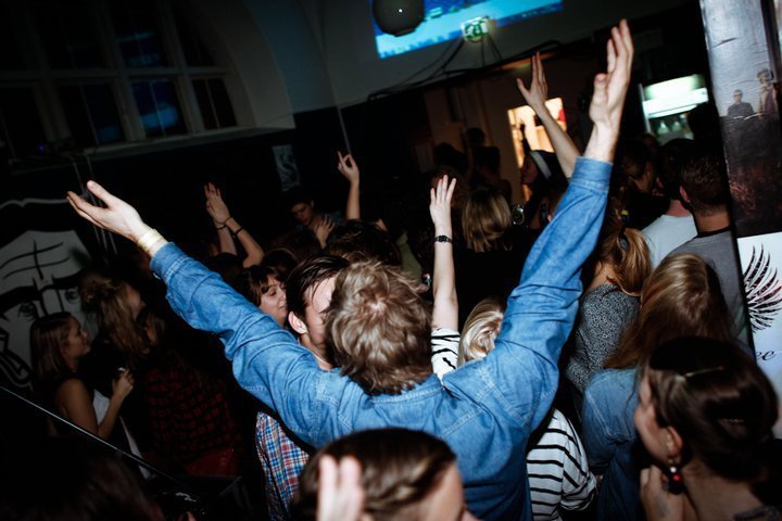 Students partying hard at a previous CSS party 
