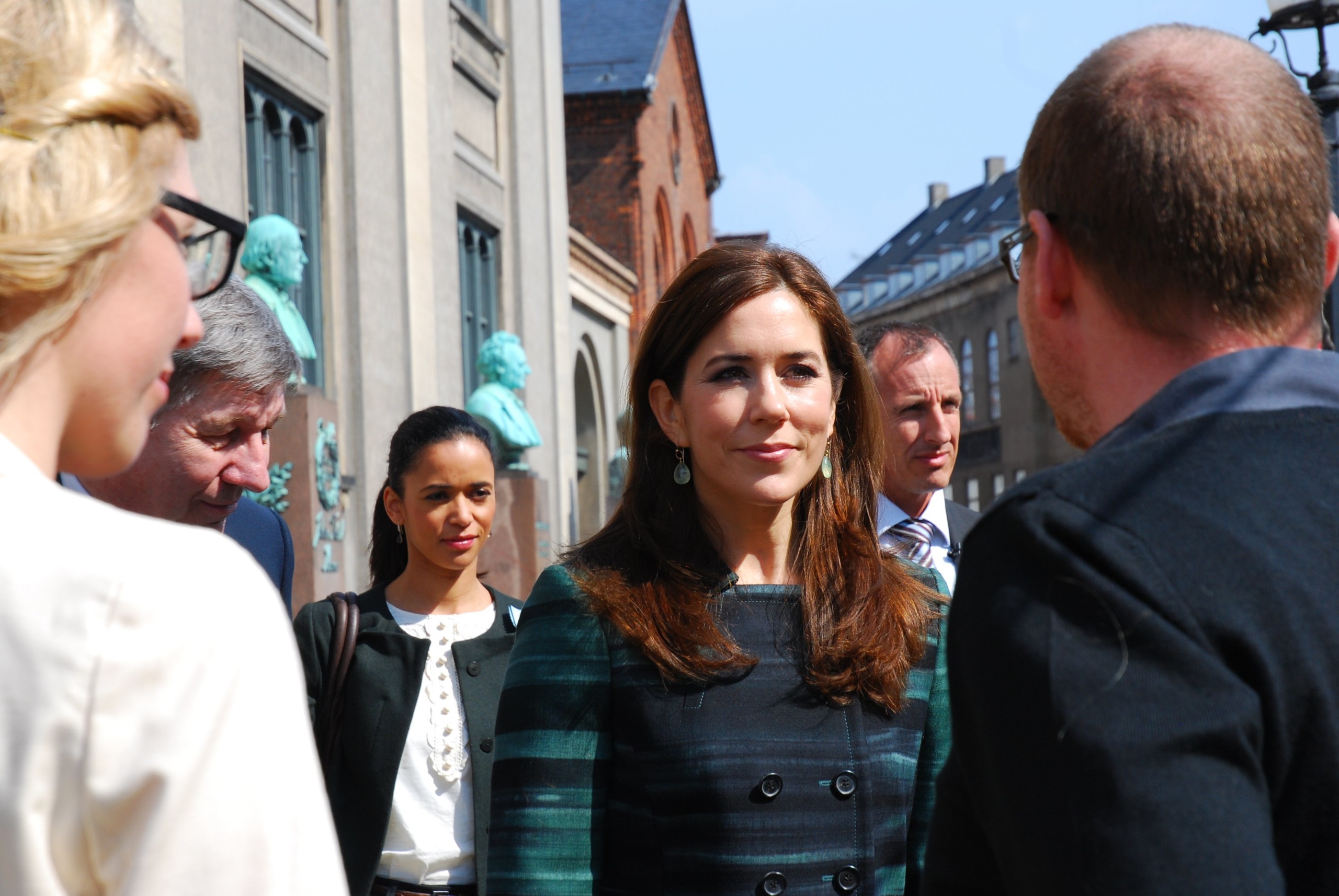 HRH Princess Mary on Vor Frue Plads