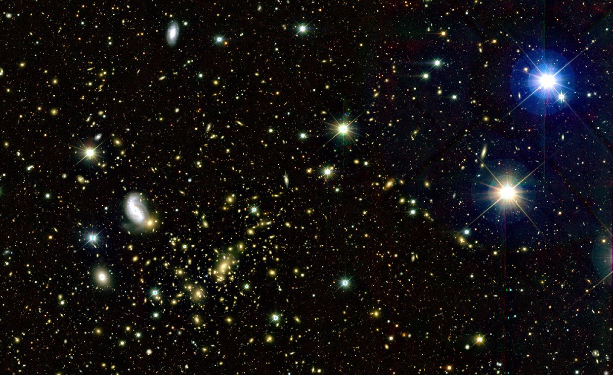 RUMFORSKNING - Et af  Space Science Centers forskningsområder er det Star-Wars-lydende fagfelt 'Dark Cosmology', hvor man blandt andet forsker i mørkt stof. Udfordringen er i den forbindelse, at man ikke kan se mørkt stof. Billedet er således kun adderet, fordi det er pænt. 