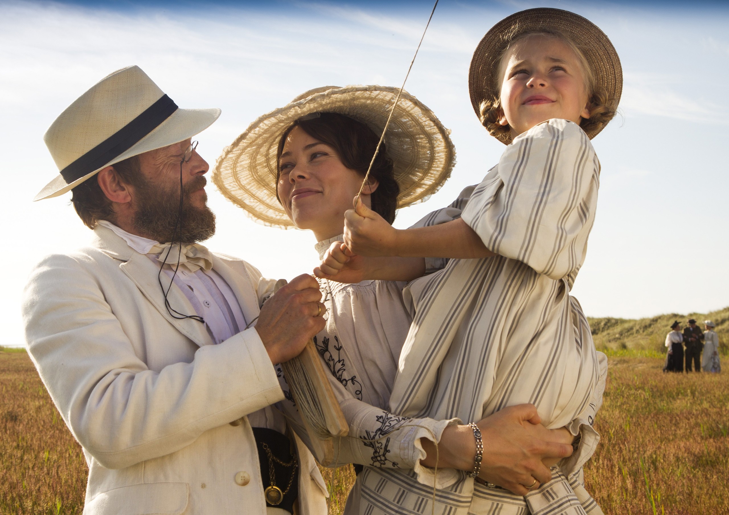 IDYL - Familien Krøyer på en af de gode dage, og som man kender dem fra malerierne. 