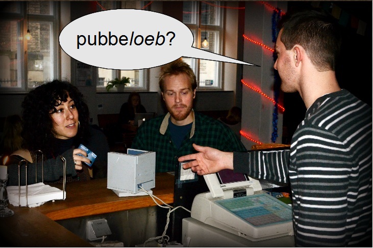 'På beløbet?' Say yes to this when you're in a store, if you DON'T want to withdraw cash with your purchase!