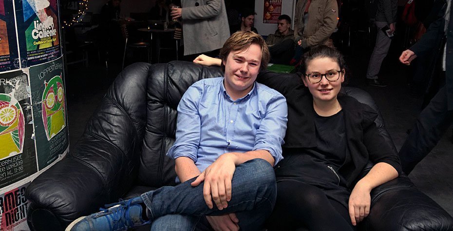 TRONSKIFTE - Bjarke Lindemann Jepsen(tv.) er netop gået af som formand for Studenterrådet og Gwen Gruner-Widding har indtaget posten som studenterformand. De er enige om, at campusmiljøet skal prioriteres.