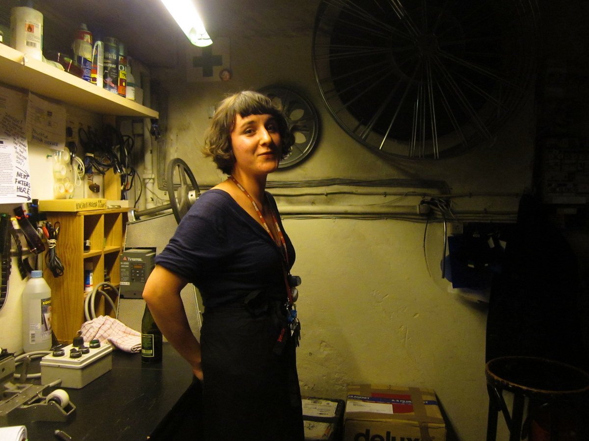 Letiţia Despina is one of the people behind the movie club ‘Not Enough Lava Lamps’, which shows art cinema and classic movies on Wednesdays at Huset i Magstræde.   