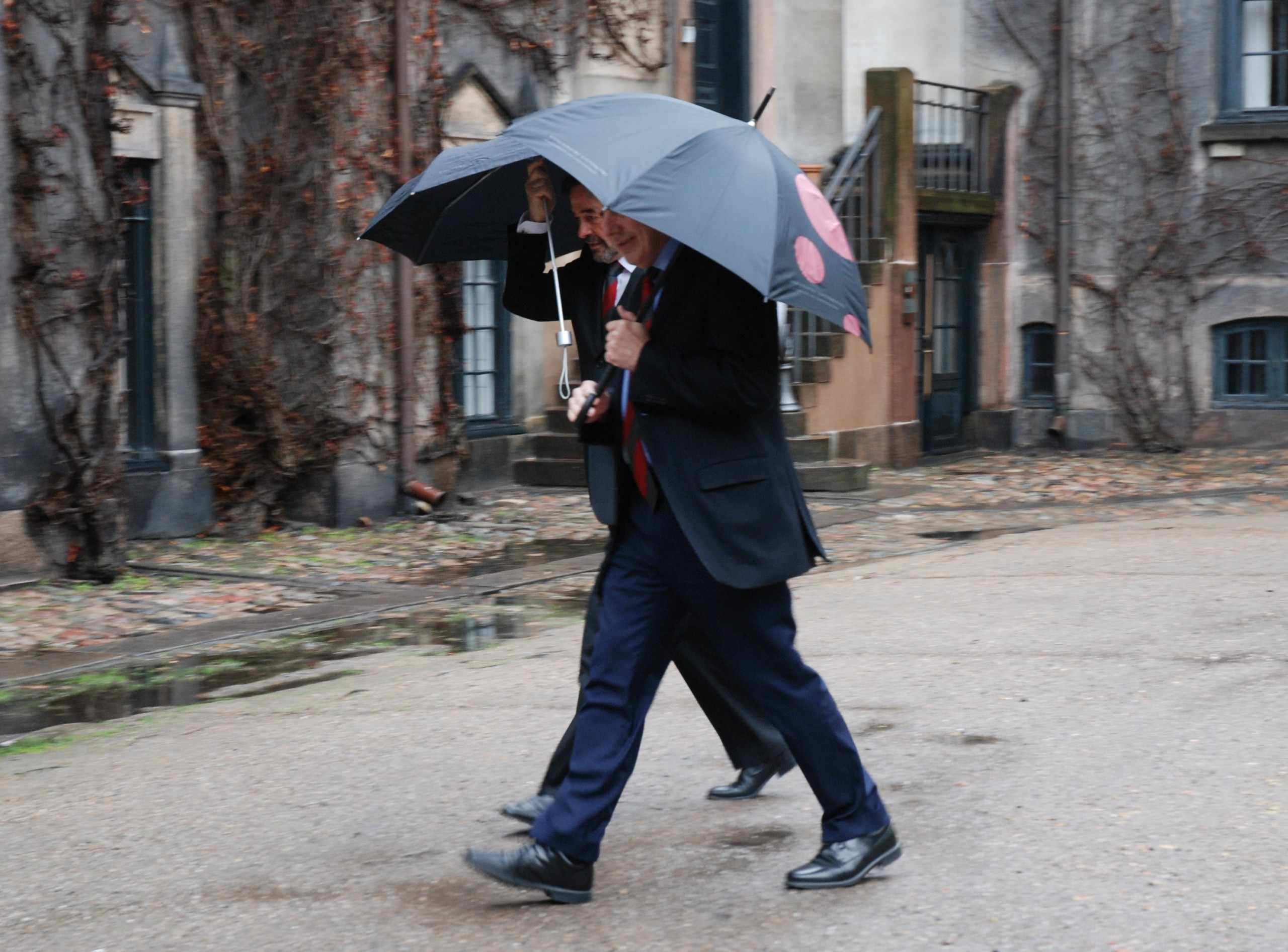 Rector Ralf Hemmingsen (right)