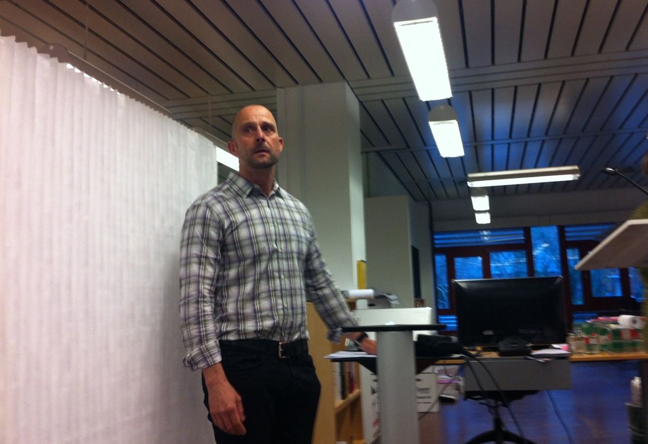 ARKIVAREN - Sven Spieker under sit foredrag på Københavns Universitet.