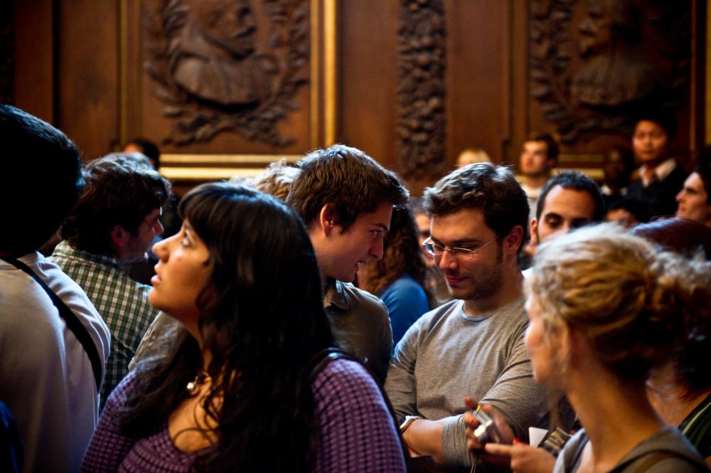 From a Matriculation Ceremony for international students at the University of Copenhagen. Danish right wing parties say that if the EU forces the government to pay out generous Danish study grants to international students, it will cost hundreds of millions