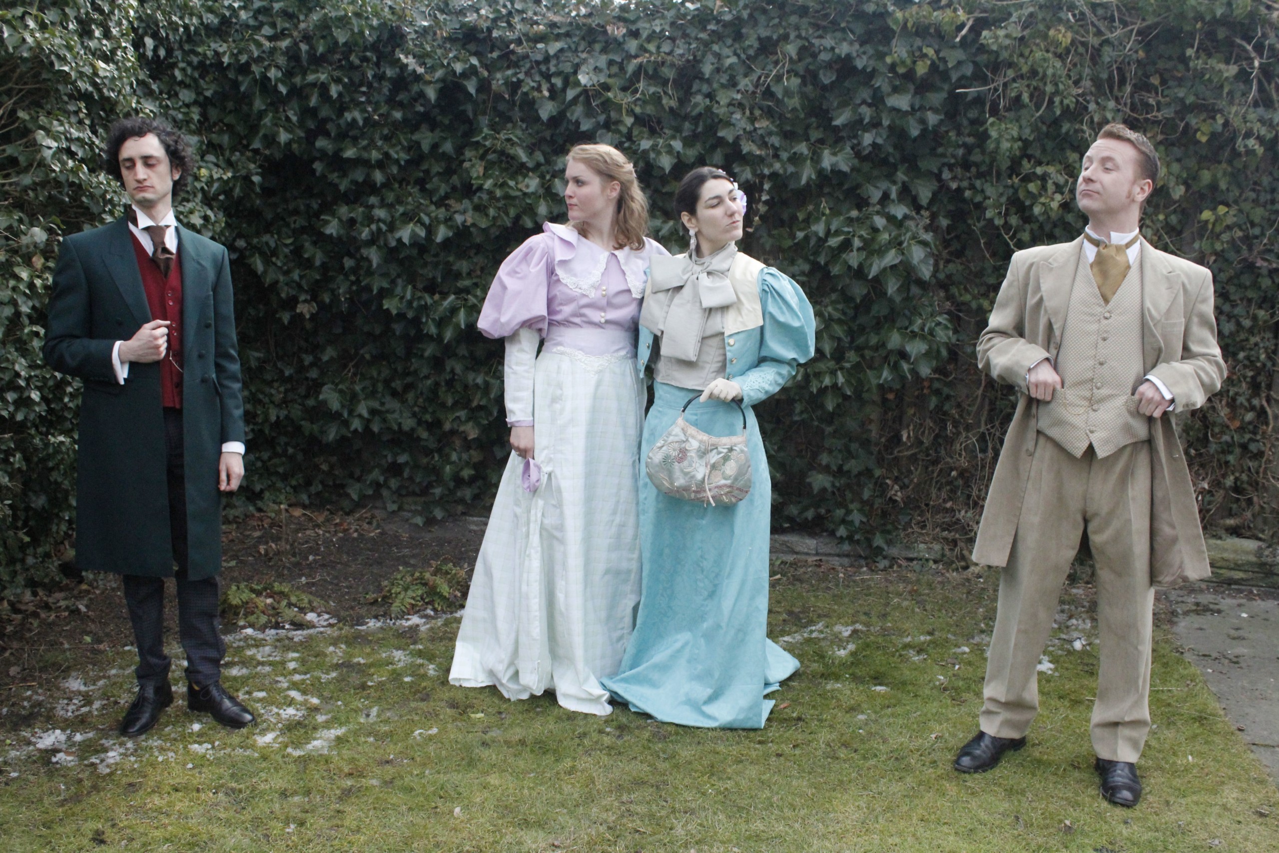 Let the shenanigans begin. Oscar Wilde play at Krudttønden