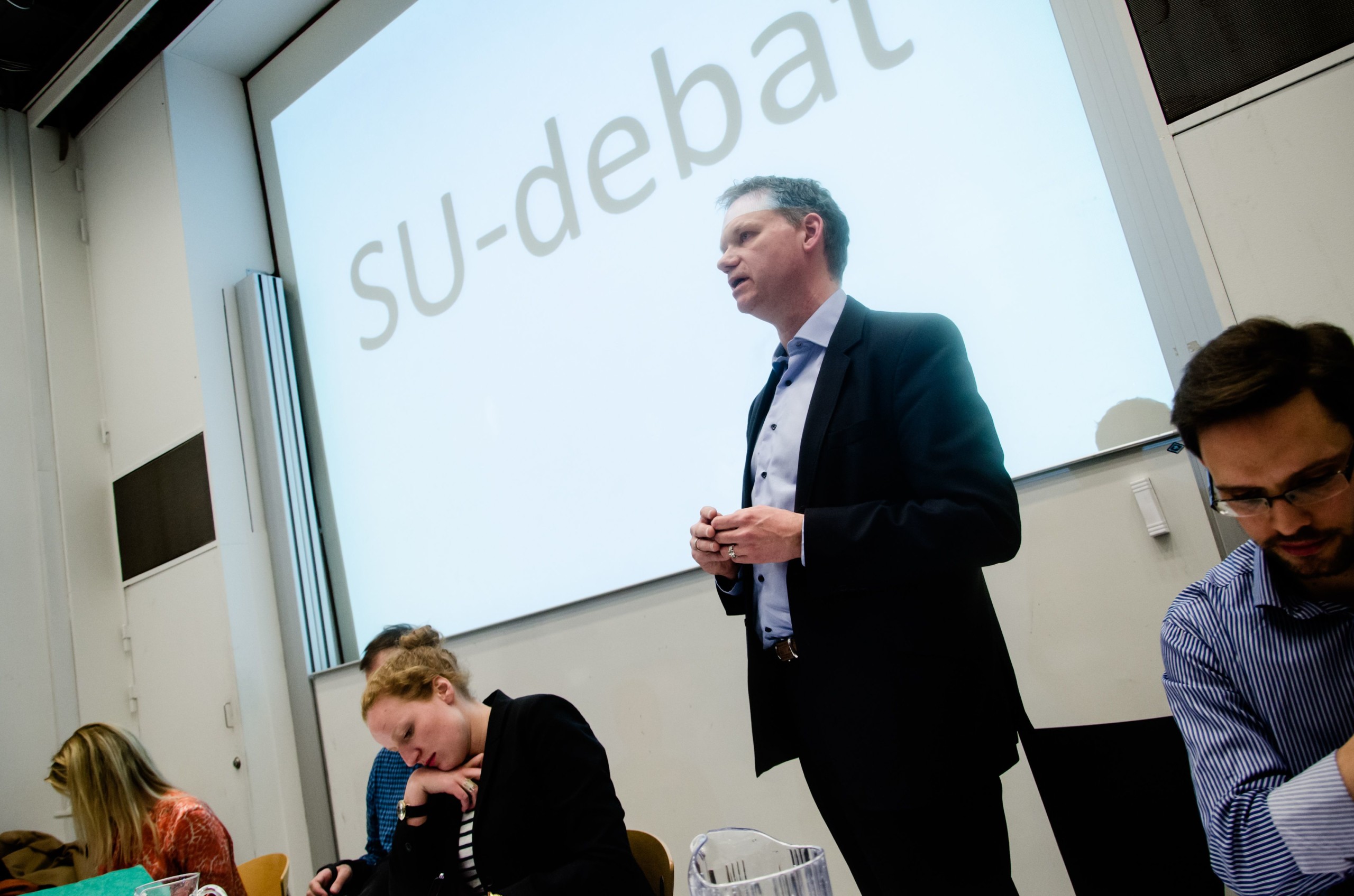 NY ALLIANCE -  Under Studenterrådets SU-debat understregede DF's uddannelsesordfører, at partiet stadig er de danske studerendes ven på Christiansborg.