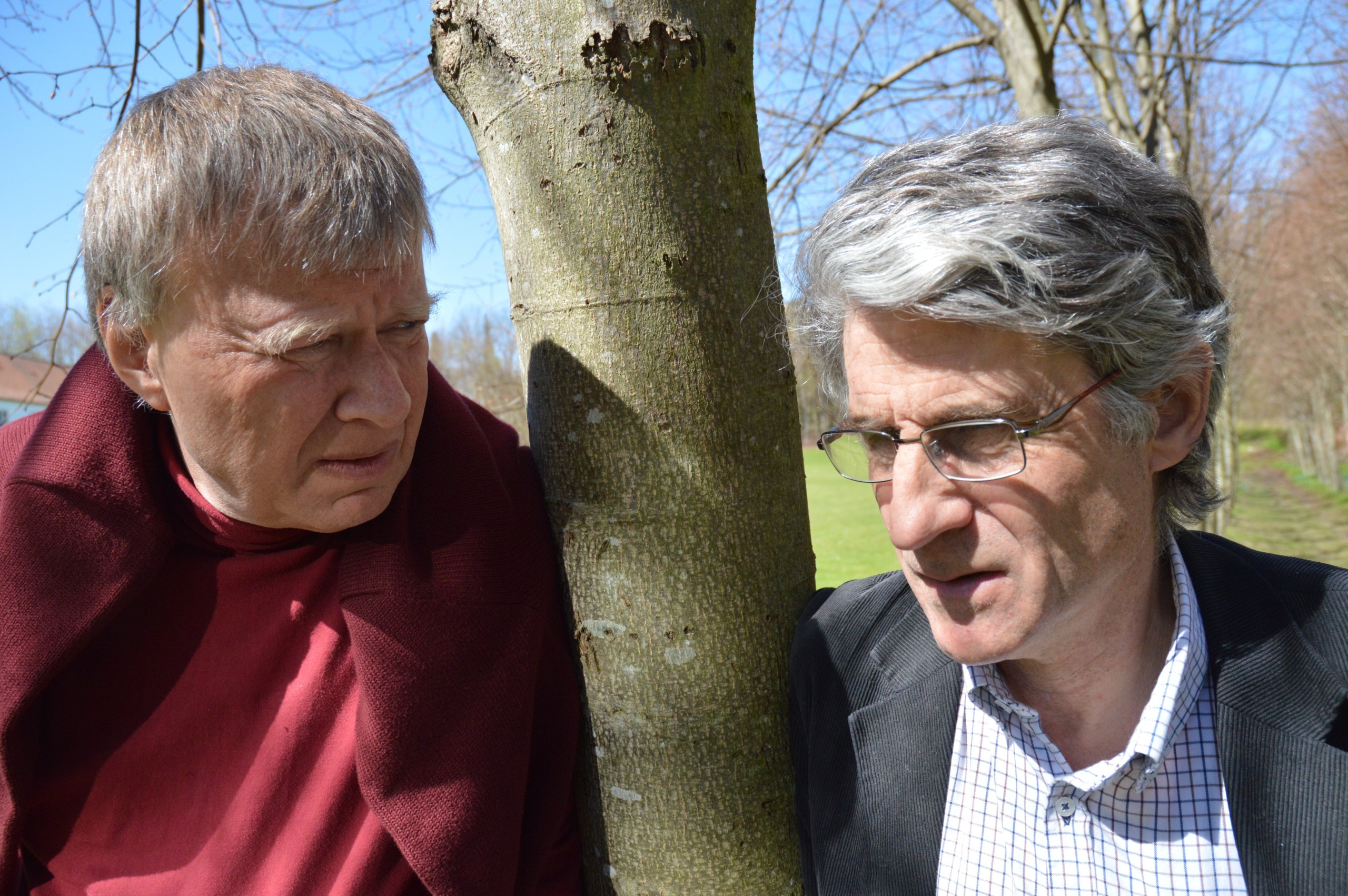Frans Gregersen (left) and Olle Josephson (right) contributed to the the Nordic language network report