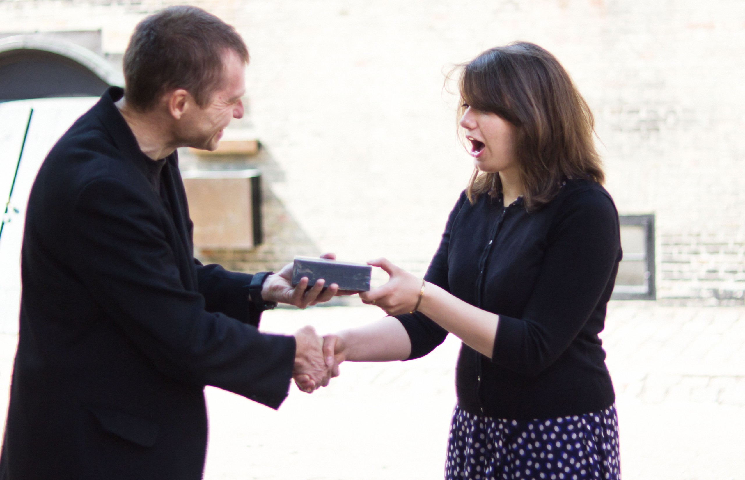 The point where Rodica Plamadeala got her iPhone5. Now she will be messing around with all the smart functions on it