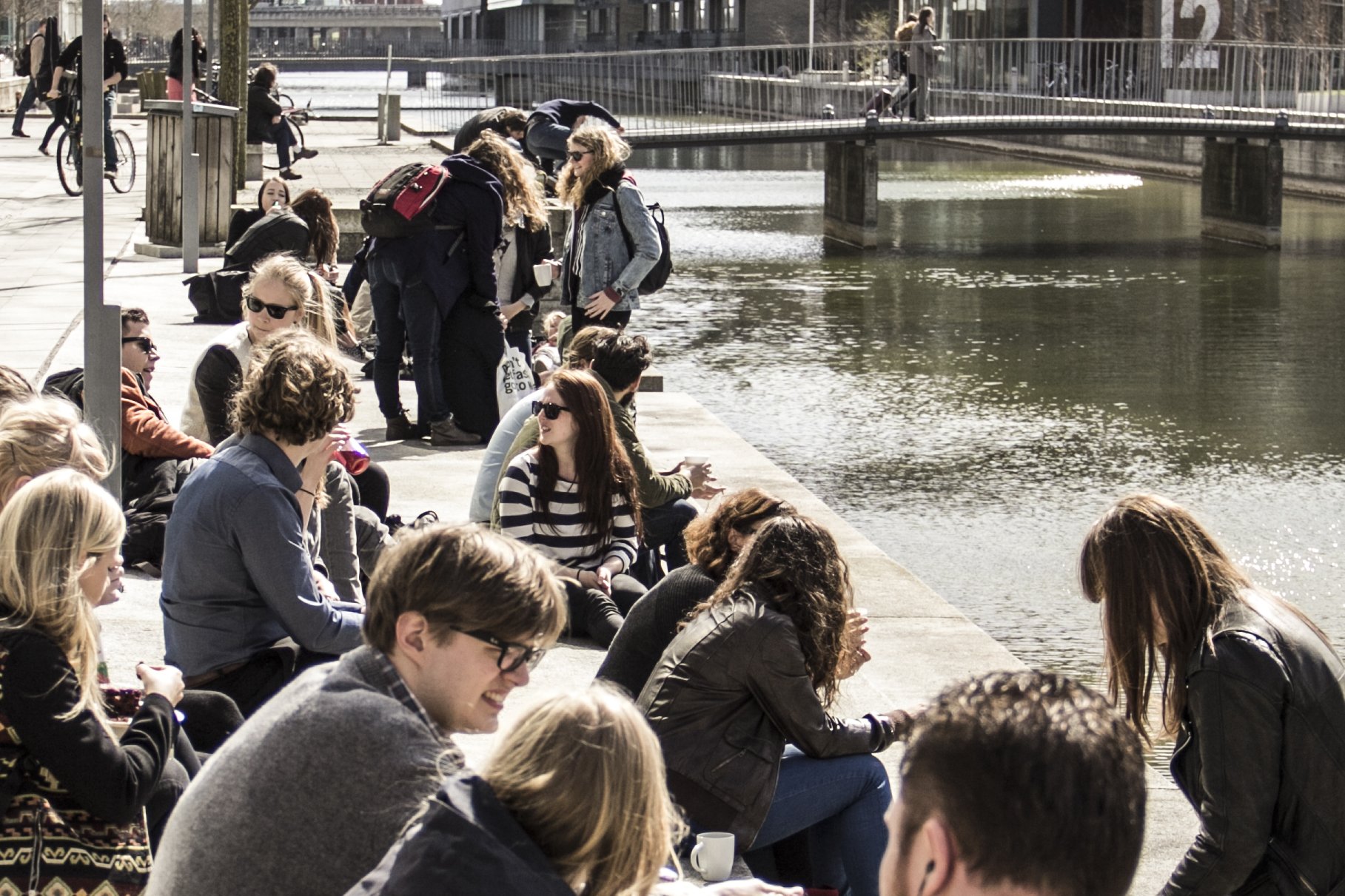 Photo from the programme's website. The new mentor programme at the Faculty of Humanities hopes to better integrate new international students