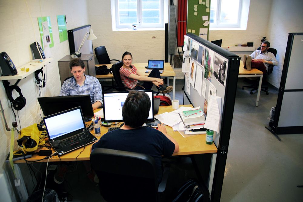 The next Silicon Valley? Students at work at T57 office space
