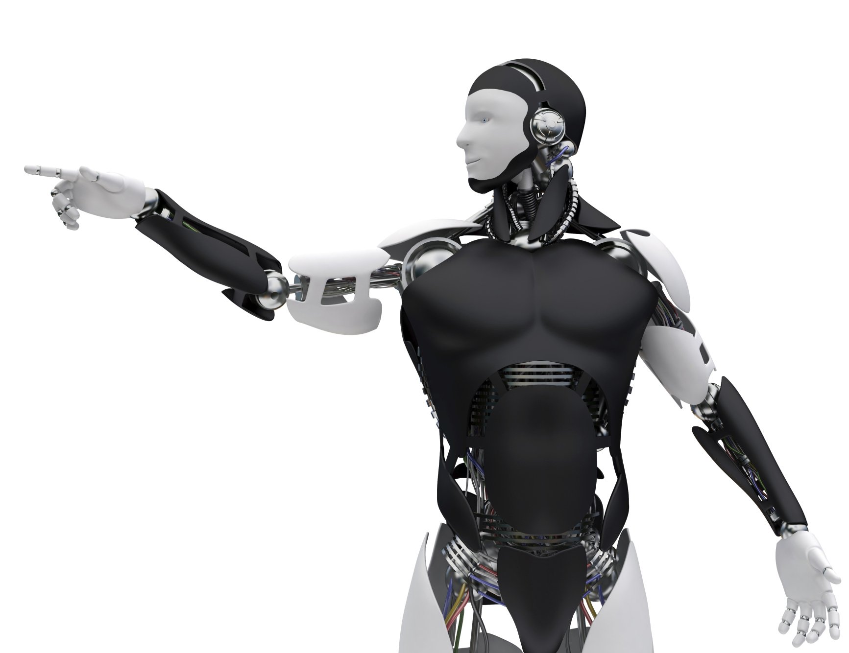   'Bionic man'. Biomimetics, of course, can be alot more than robots mimicking humans