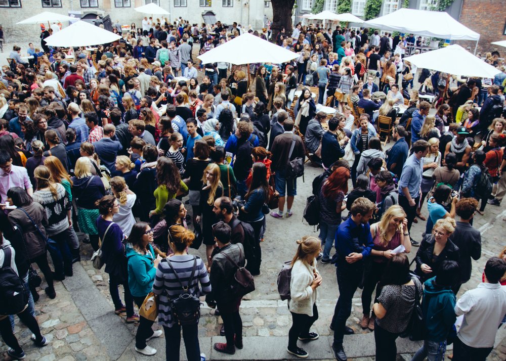 The 2013 matriculation ceremony - if statistics are to be believed, 90% of people in this picture will pursue Master's degrees