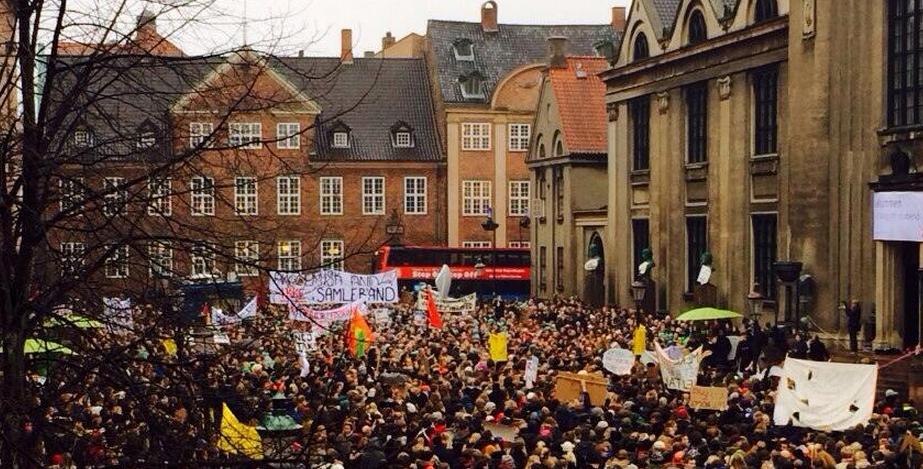 The view looking down on Frue Plads