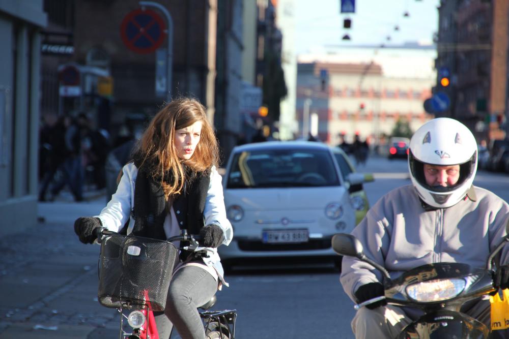 From our cycling etiquette guide: Checking out other riders' equipment.  Ride carefully, says Simon in this featured comment