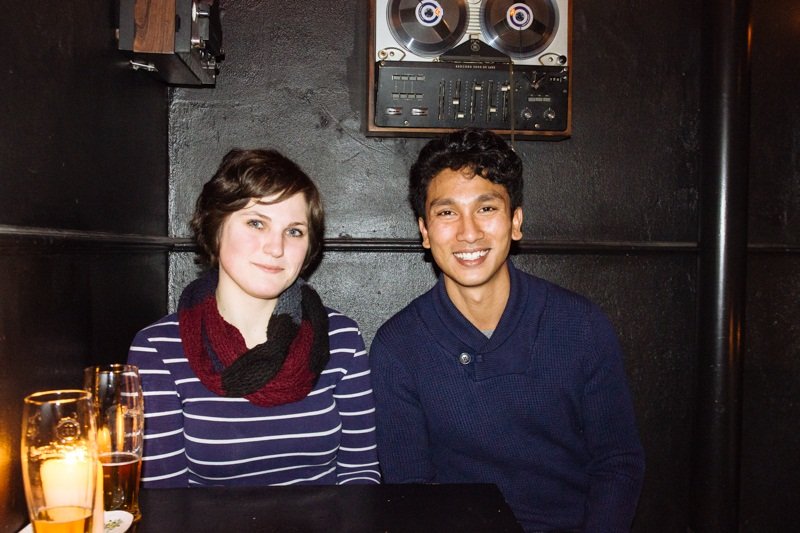  Jabir, Anna and a vintage mixer, which is what you normally hang to your walls.
