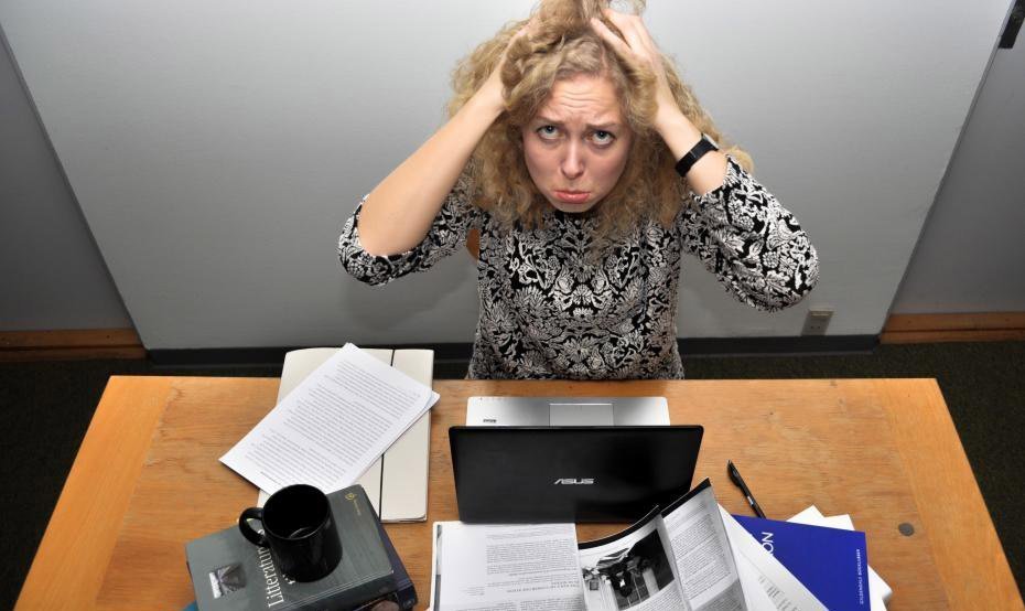 Hard to know when you yourself are stressed out. Monitoring your body's symptoms can help