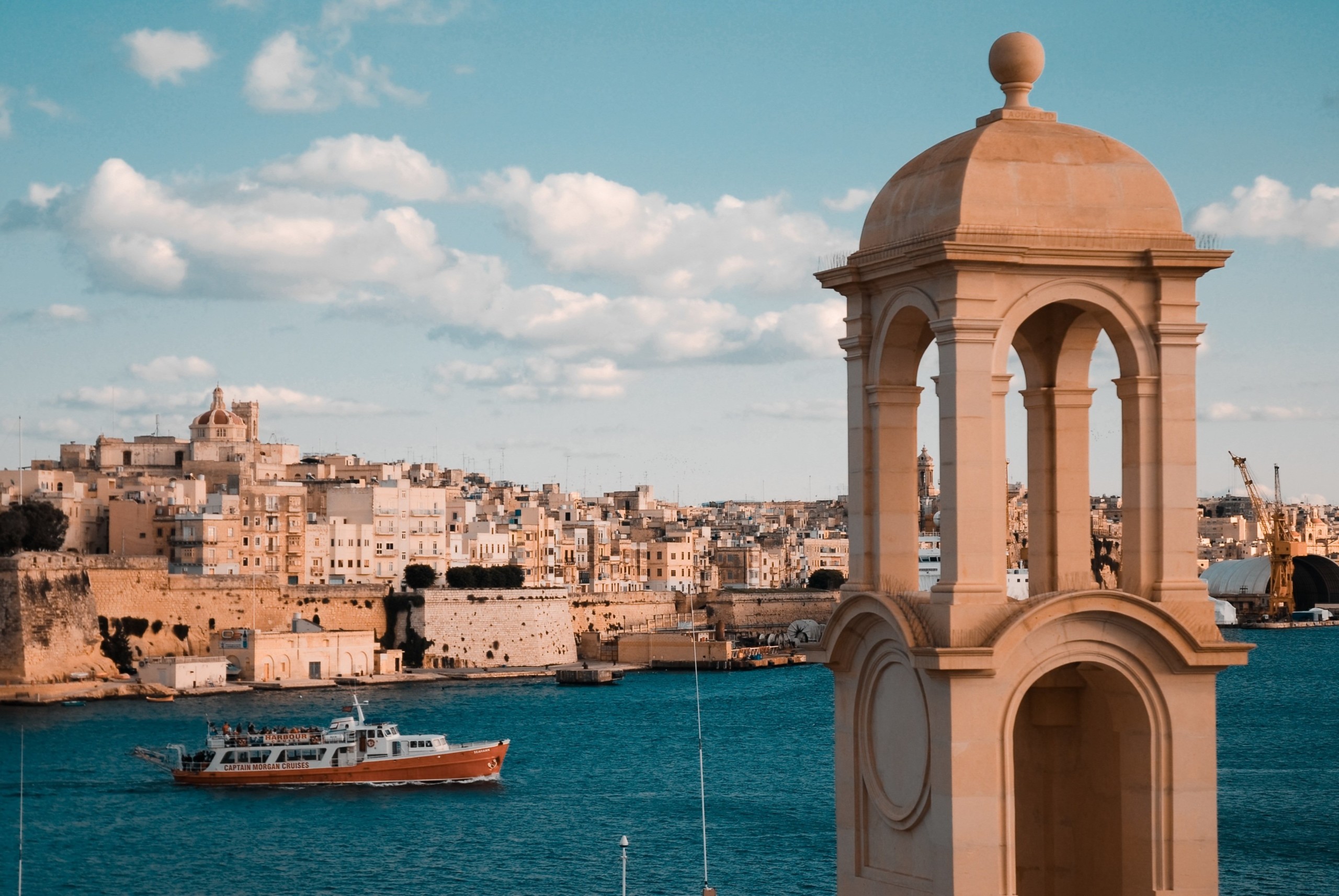 Valletta harbour. Soul destroying shunning of refugees in Malta. Report from the field