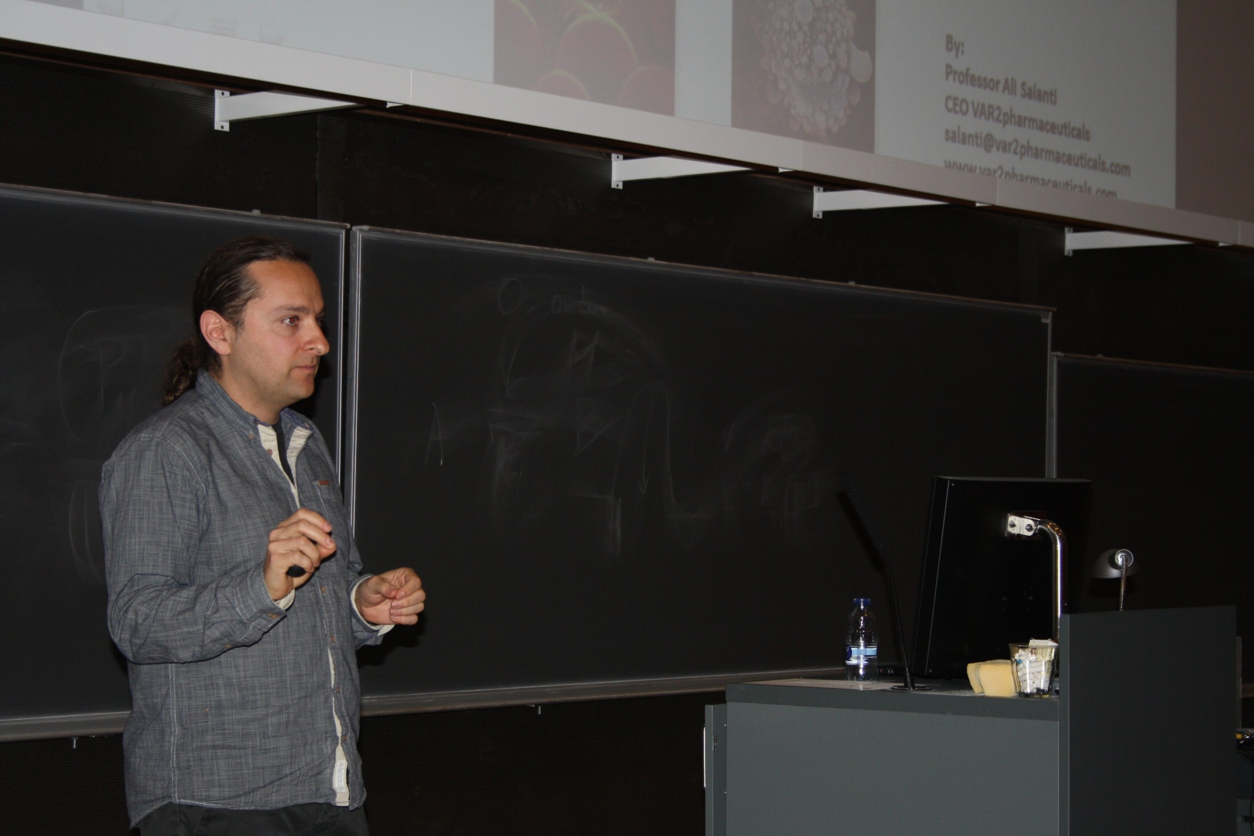 Professor Ali Salanti, University of Copenhagen, shares his experience with commercialising biotech at the event