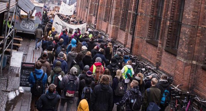 Demonstrations against the Study Progress Reform in 2013 attracted thousands of students. Student representatives have been on a committee which has not put forward reconmmendations for the UCPH
