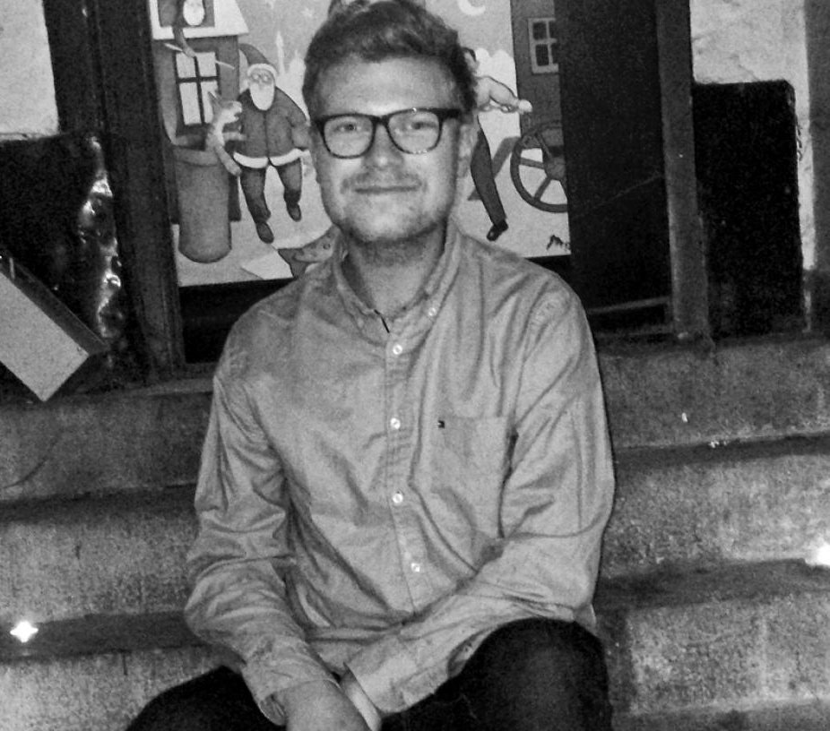 NÆSTFORMAND - Magnus Buus på trappen.