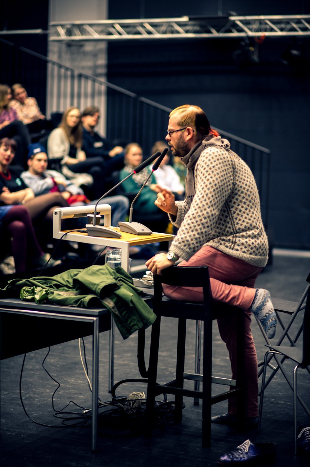 GOODIEPAL - Den avantgardistiske musiker forelæser for de sci-fi-interesserede.