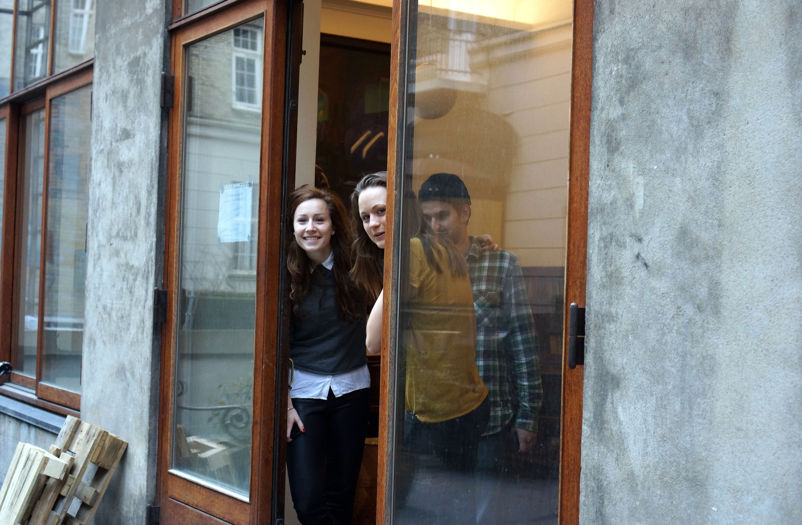 Safe inside. Two of the reviewers, Maria and Mette are both long-term residents at the dorm.