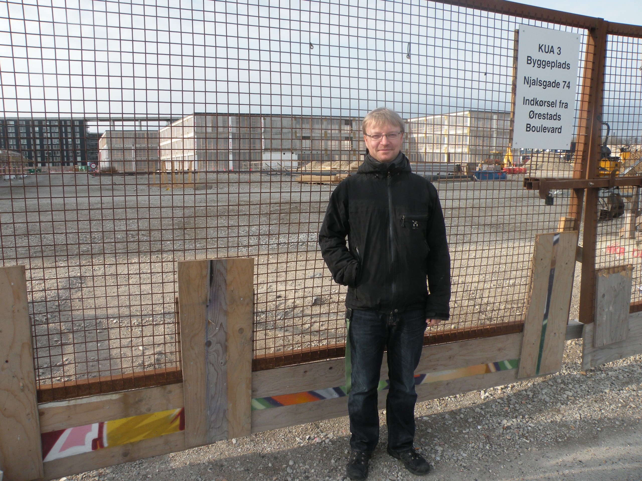 Roar Kent has seen it all from his former office, now a demolished site since the University of Copenhagen reconstructed the Humanities campus in 2013. 