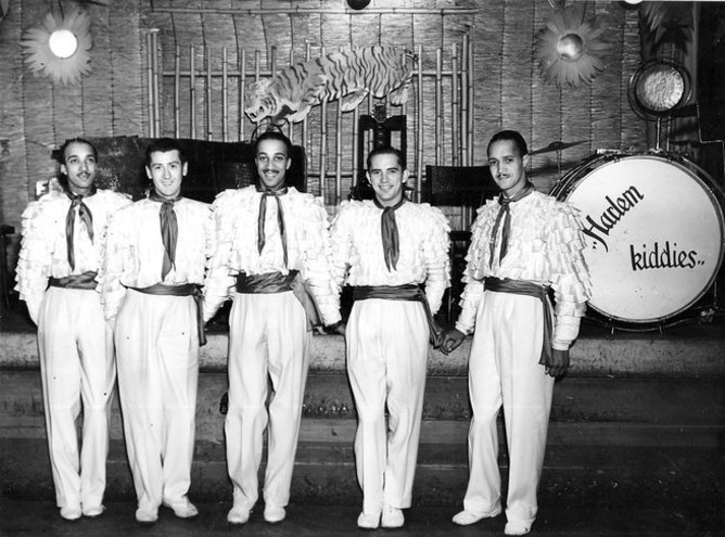 The Harlem Kiddies in the St. Thomas club, Copenhagen 1941.