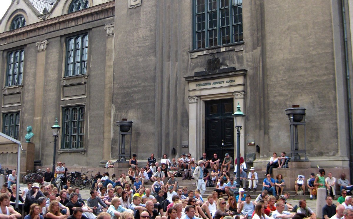 University of Copenhagen, entrance to Ceremonial Hall