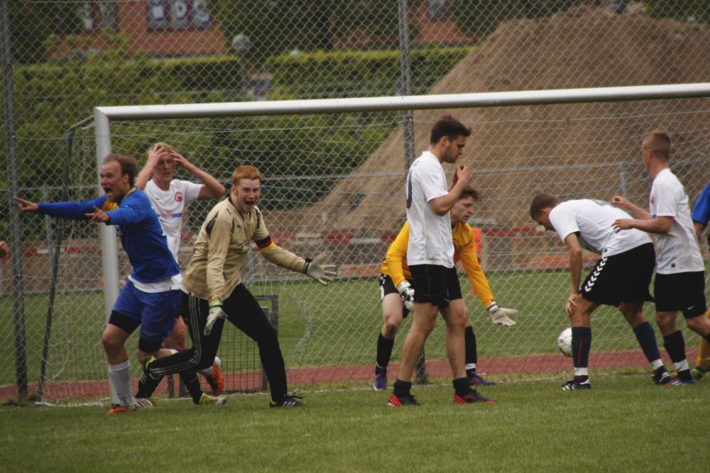 The football finals were one of the events at a rainy, but festive University of Copenhagen Spring party for all scientists, staff and students