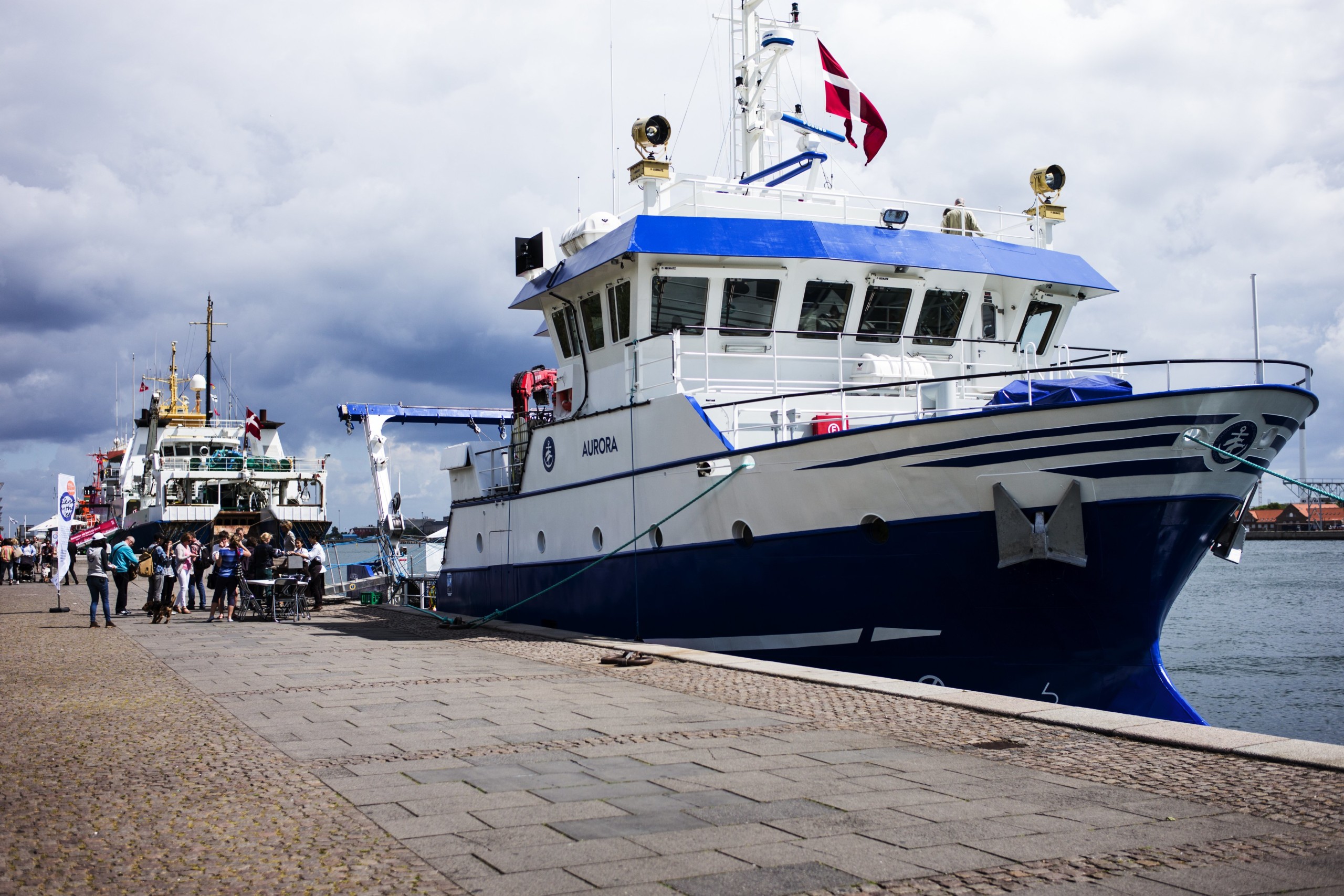 As part of the Science in the City Festival, visitors can board a fleet of research vessels