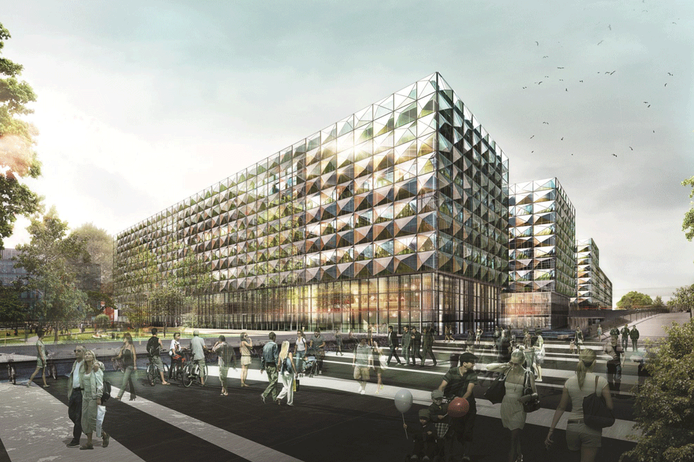 NYBYGGERI - Forskerne på Science får optimale vilkår, når Niels Bohr Bygningen står klar i december 2016.  