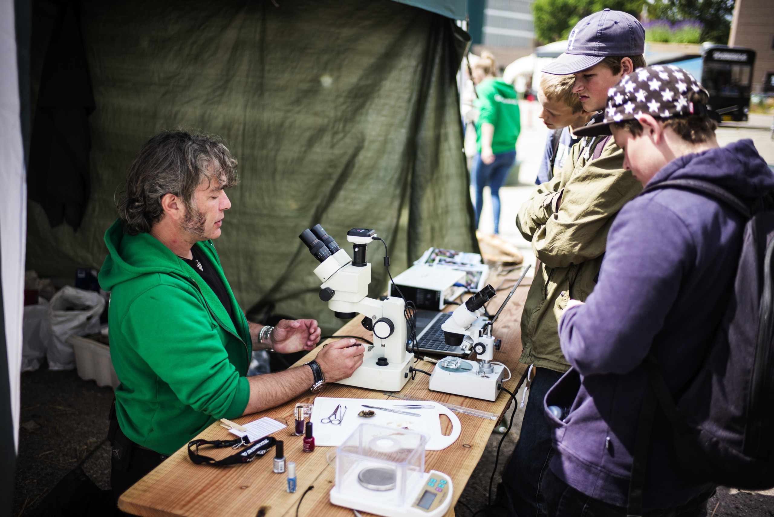 At Science in the City, the public has the opportunity to experience science first-hand