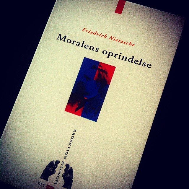 Anders will be reading Nietzsche's 'On the Genealogy of Morality' this semester