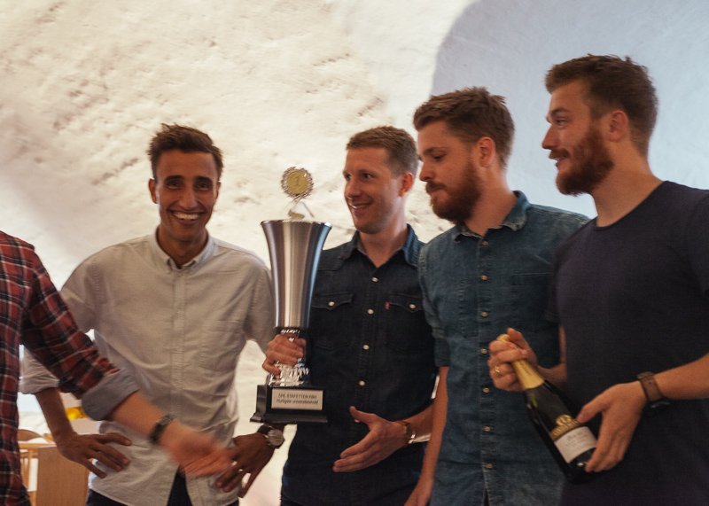 The fastest men in university right now. Health scientists from UCPH beat other Danish universities at the DHL race