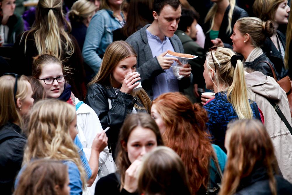Matriculation ceremony in 2014. Languages - English but also other languages - need to be a bigger part of academics, students say in surveys