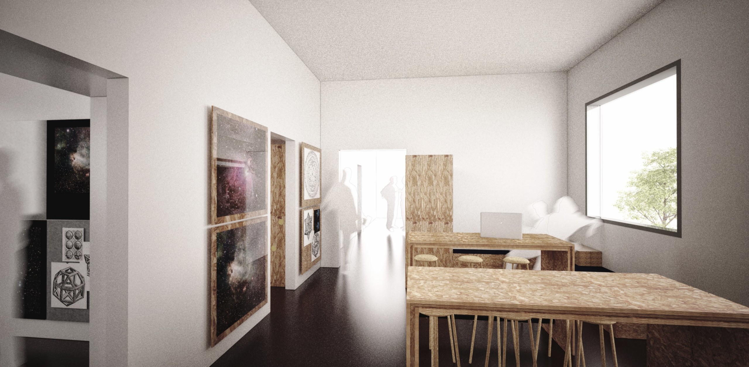 UNDER CONSTRUCTION - Fleksibilitet og transparens præger interiøret i den nye UCPH Innovation Hub. Her vil de studerendes ideer blive gennemlyst: Vil de kunne stå distancen ude på virkelighedens markeder? 