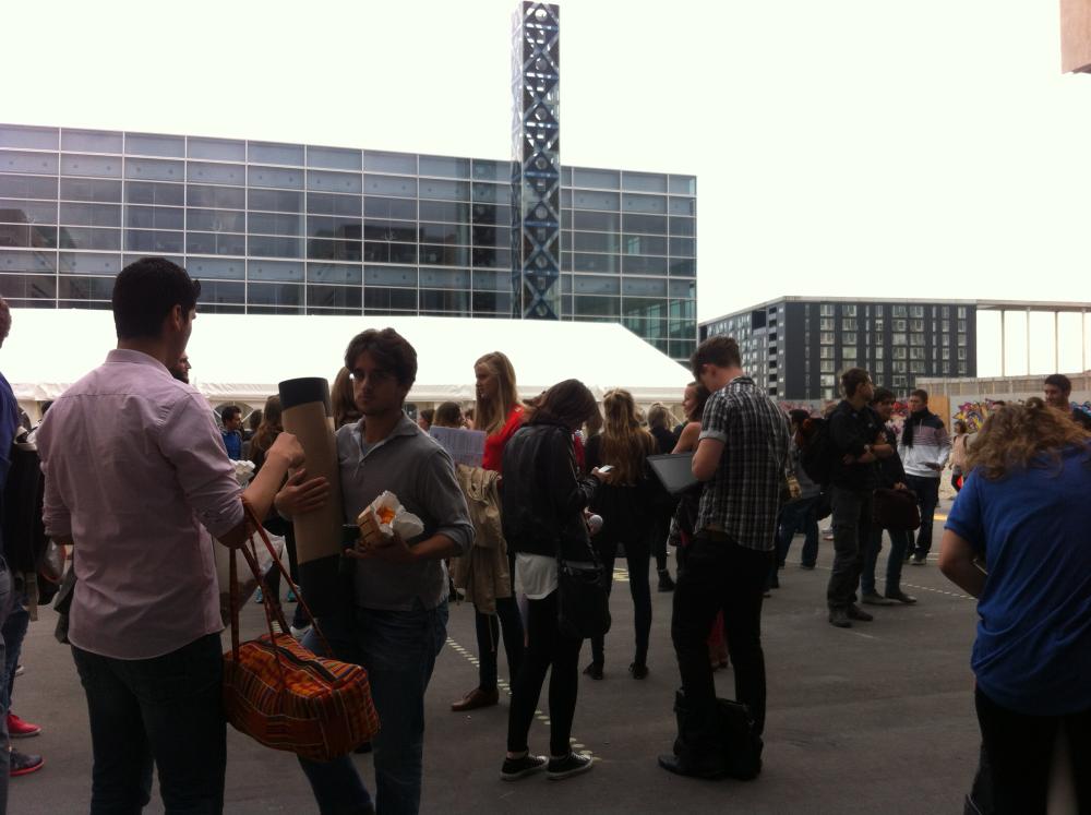 From a previous event at the Faculty of Humanities. Students are to stage the 24-hour protest Monday through Tuesday 