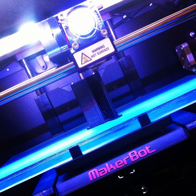 A look inside one of UCPH's own 3D printers