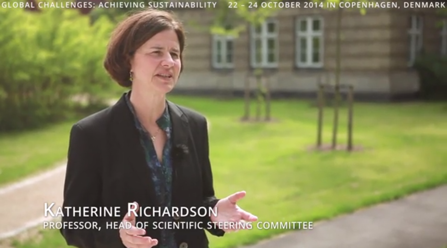 Katherine Richardson, Professor at the University of Copenhagen,  is chair of the Scientific Steering Committee for the IARU Congress. 
