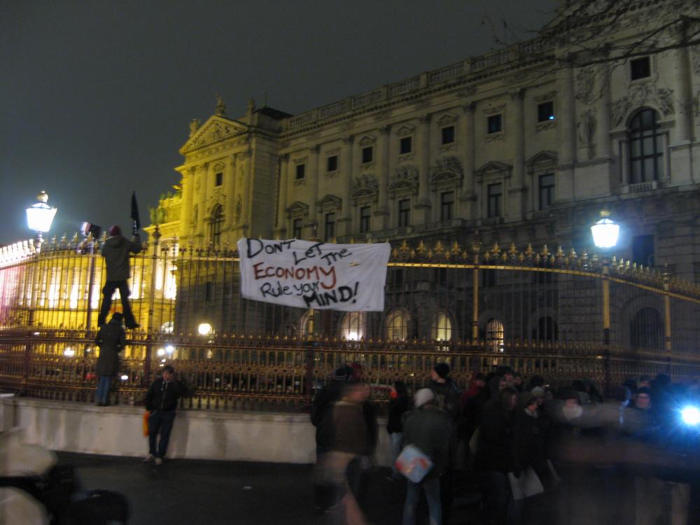 From the 2009 Unibrennt and Bologna reform protests