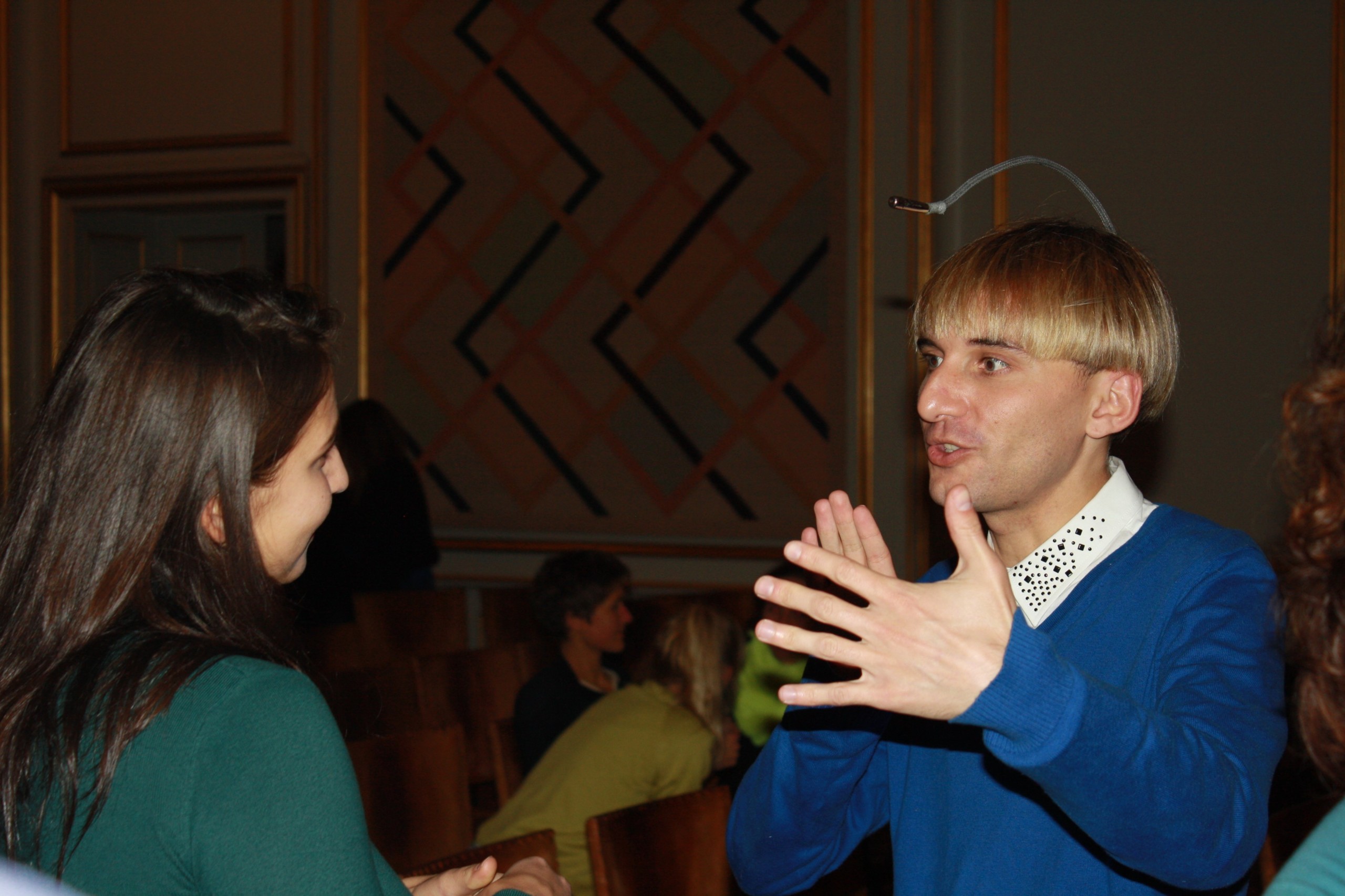 Neil Harbisson was born completely colour blind and from 2007 has used an antenna, which converts colour frequencies into sound vibrations