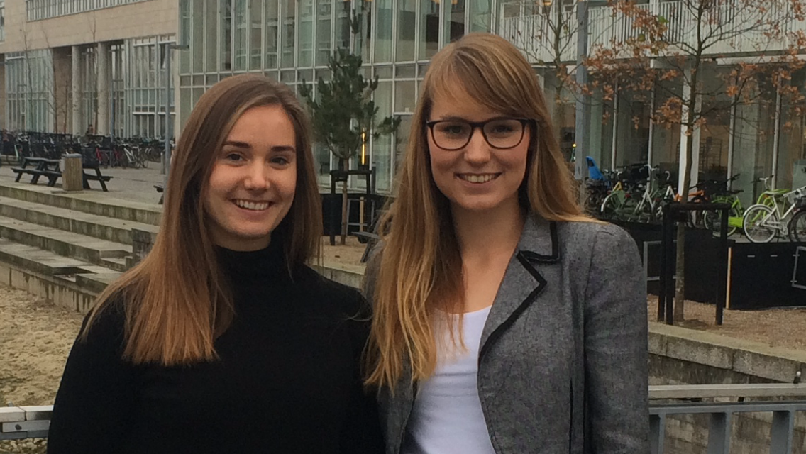 KUA - Nathalie Kold-Hansen (tv) og Clara David Vinde.