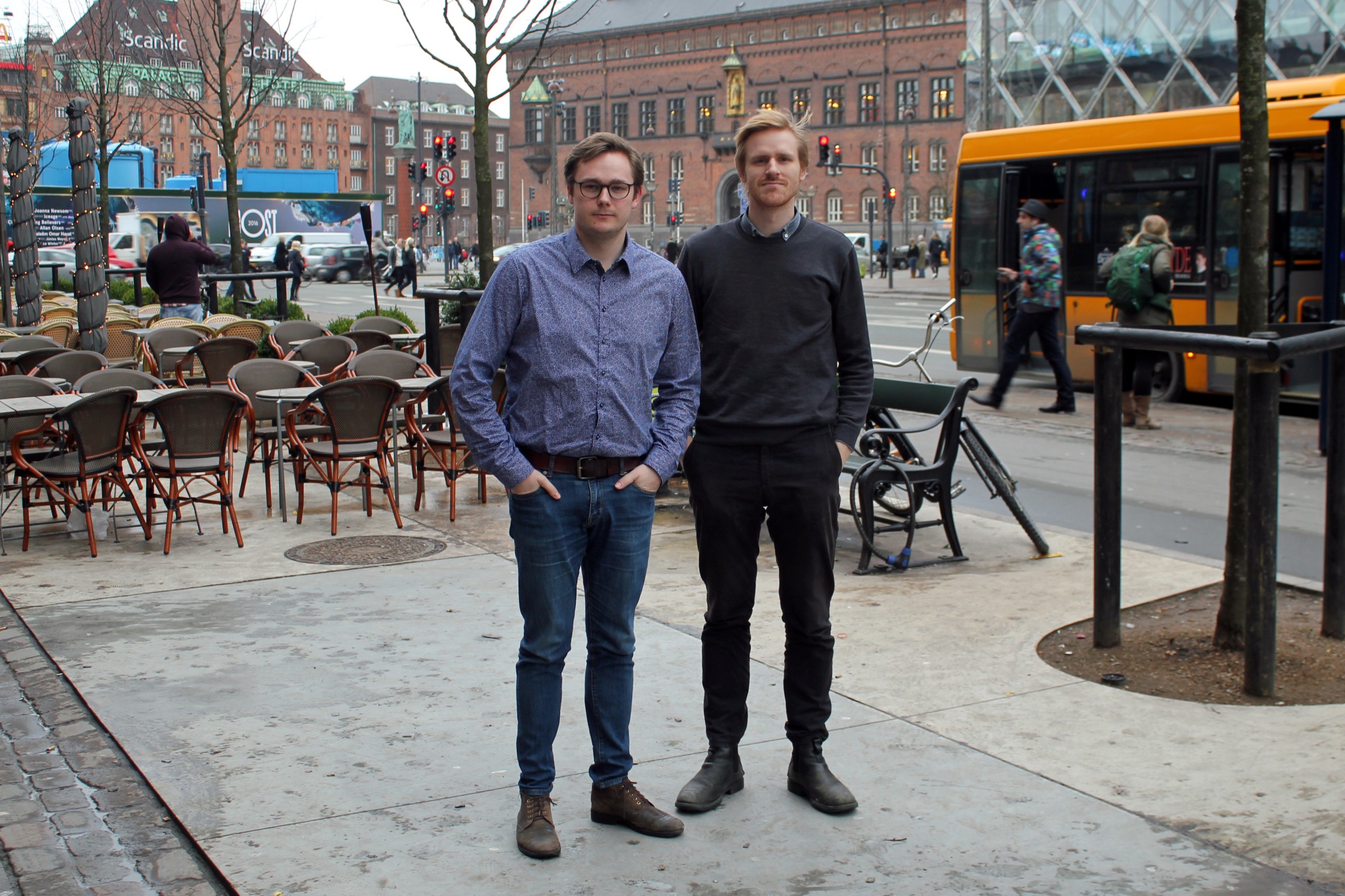 Bjarke Lindemann Jepsen og Søren Nielsen-Gravholt. 