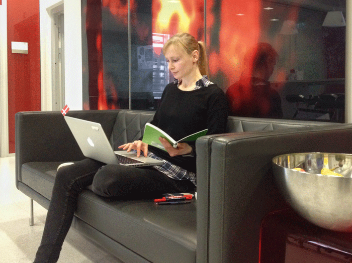 Anita Ripplinger is a PhD student of biology who has also been learning how to do business