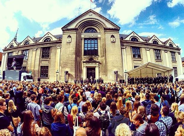Matriculation ceremony at the University of Copenhagen in 2015