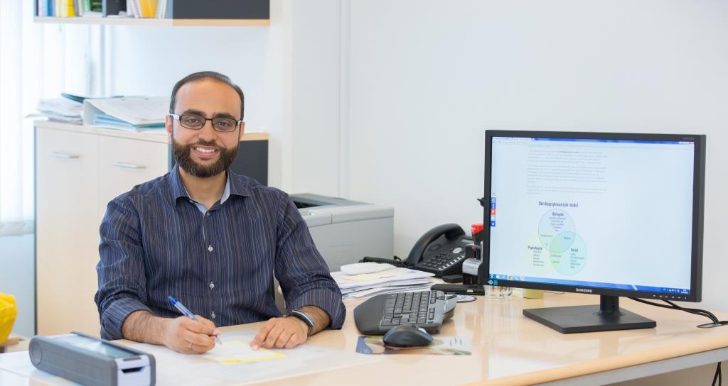 Urfan Ahmed in his element at work. Photo: Hamza Asghar Photography & Videography