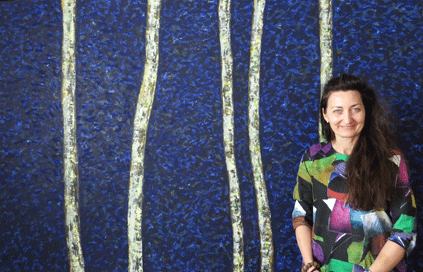 Dr. May-Britt Moser in The Royal Danish Academy of Sciences and Letters. Photo: Christine Hebert.